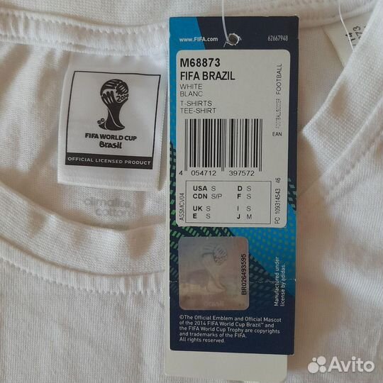 Футболка Аdidas FIFA brazil М68873