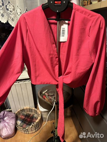 Блузка на завязках