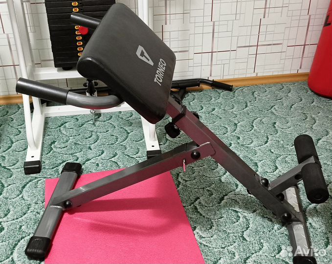 Скамья для гиперэкстензии бу