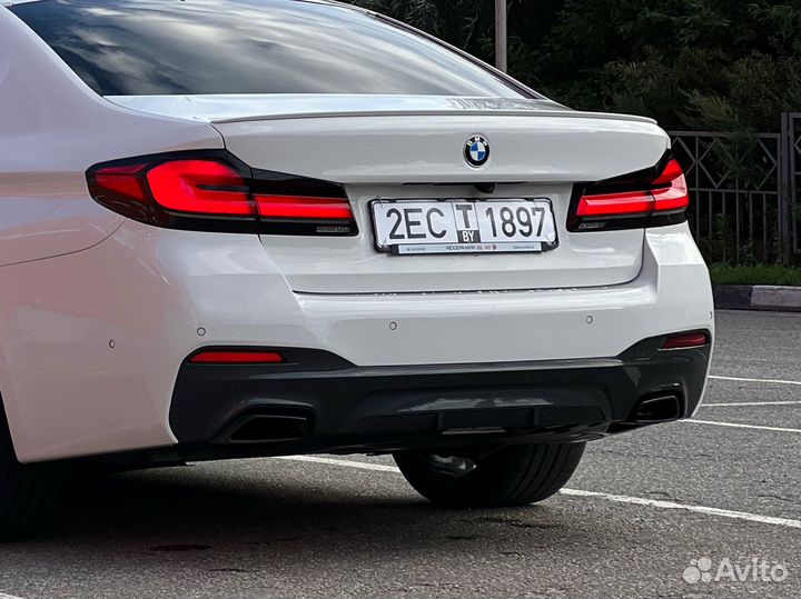 Диффузор заднего бампера BMW G30