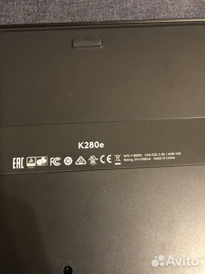 Клавиатура logitech k280e