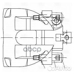 Суппорт торм. для а/м Volvo S60 (00) /S80 (98)