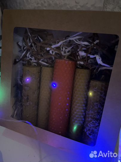 Свечи из вощины