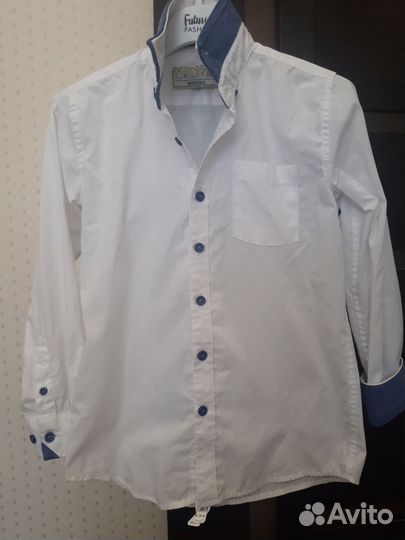 Рубашка новая 7- 8 лет