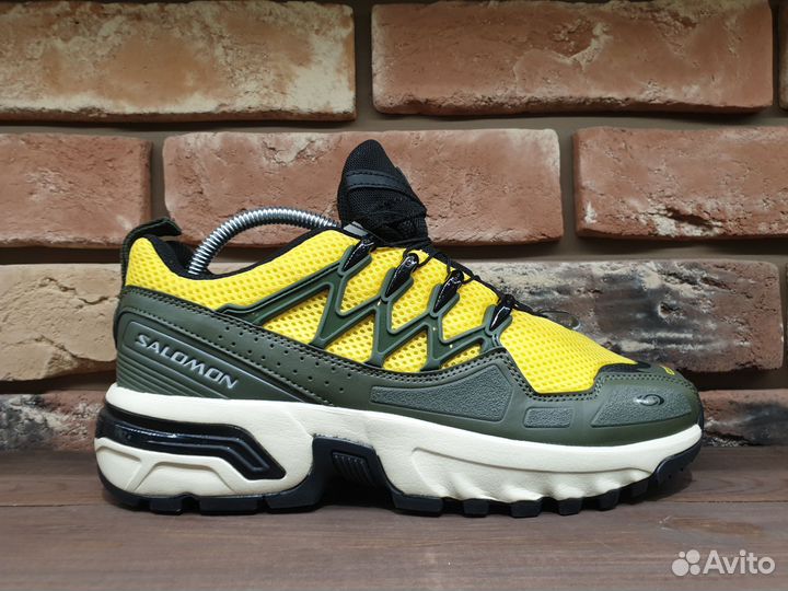 Salomon ACG x OG Yellow / Black / Carbon grey