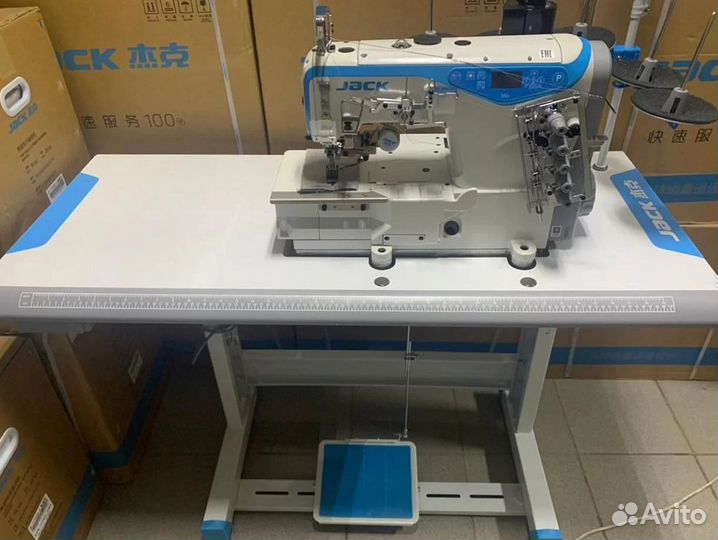 Плоскошовнная машина автомат Jack JK-W4-UT-01GB