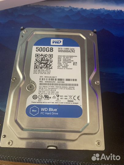 Жесткий диск 500