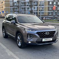 Hyundai Santa Fe 2.2 AT, 2019, 53 000 км, с пробегом, цена 3 570 000 руб.