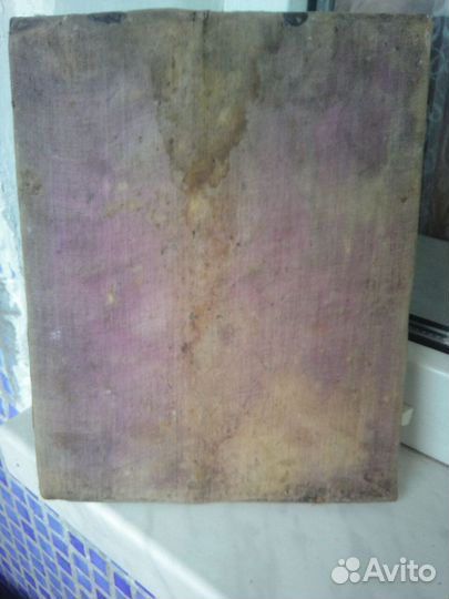 Старинная икона Божьей Матери Тихвинская письмо