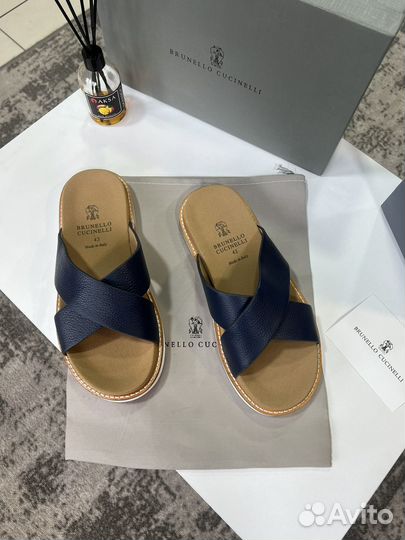 Шлепанцы от brunello cucinelli