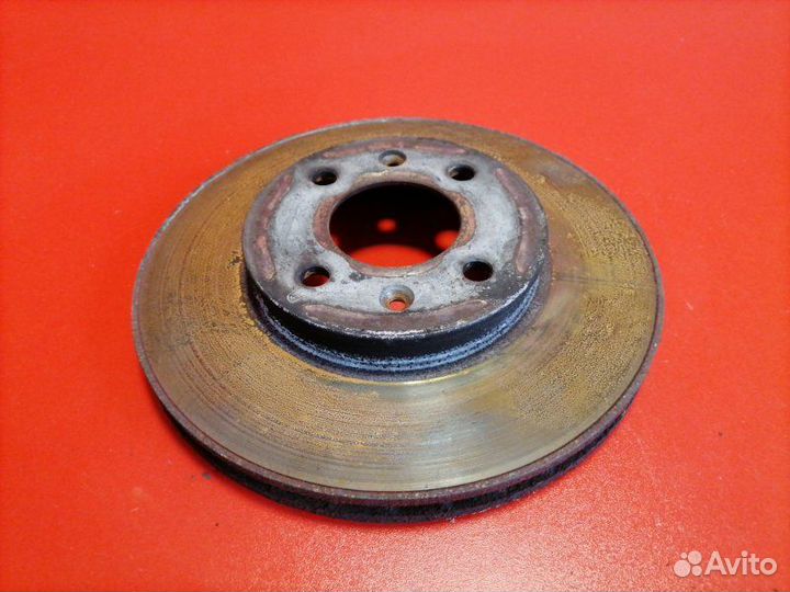 Тормозной диск передний Hyundai Solaris RB G4FC