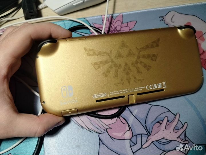 Nintendo switch lite hyrule edition прошитая