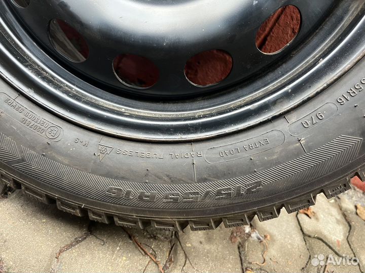 R16 Bfgoodrich G-Force Stud 215/55, PCD 5x112 DIA 57.1