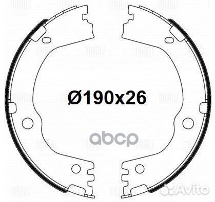 Колодки ст.торм.hyundai santa FE/KIA sorento 09