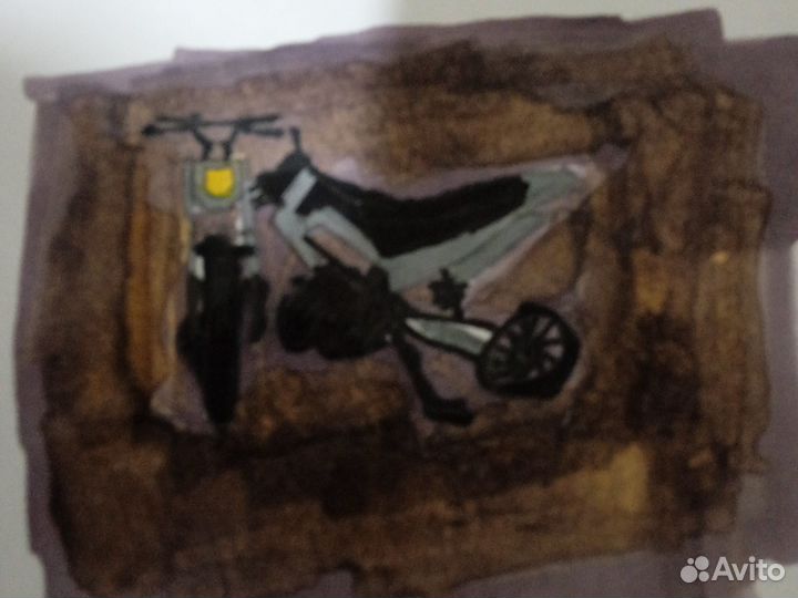 Рисую мото технику по фоткам