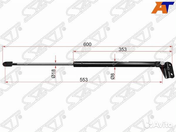 Амортизатор крышки багажника honda CR-V