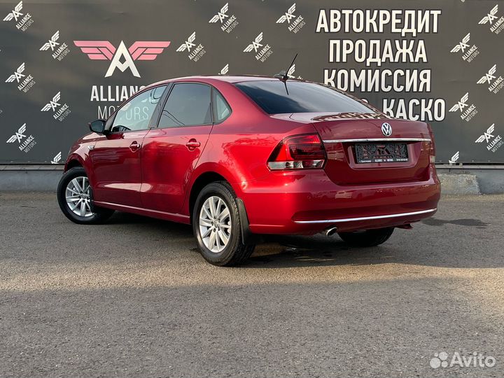 Volkswagen Polo 1.6 AT, 2017, 103 877 км