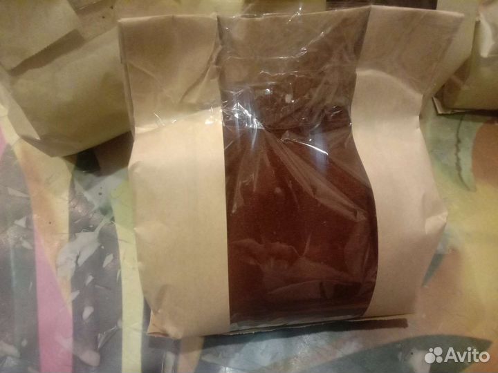 Березовая чага в крафт пакетах