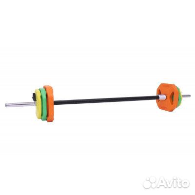 Штанга для аэробики profi-FIT progress, обрезиненн