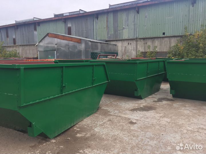 Бункер для мусора 8 м3 мусорный контейнер 2/3 мм