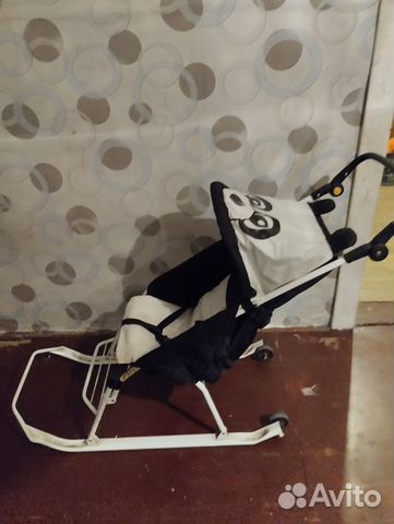 Детские санки с колесами