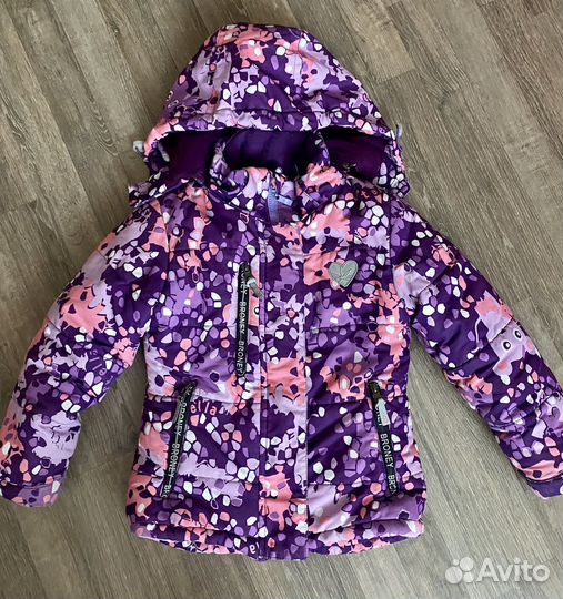 Зимняя куртка для девочки 116