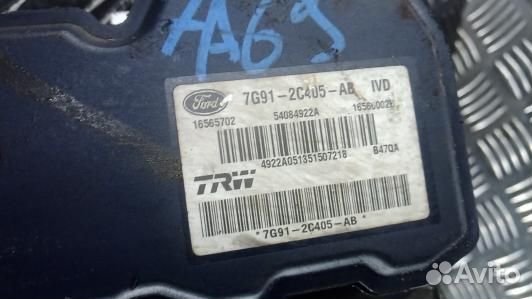 Блок ABS ford S-MAX (7AG09KW01)