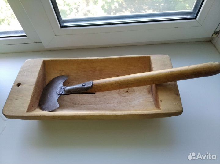 Сечка и корытце для сечки капусты