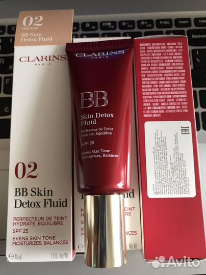 Крем тональный clarins