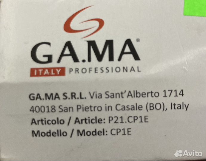 Щипцы gama CP1 Ceramic Ionix Electronic