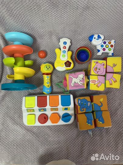 Детские развивающие игрушки до 1,5 лет