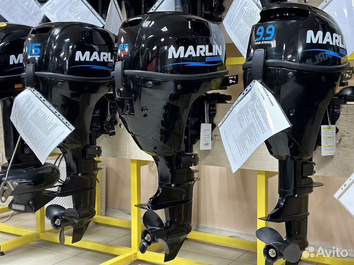 Лодочный мотор marlin MF 9.9 amhs PRO (4Т)