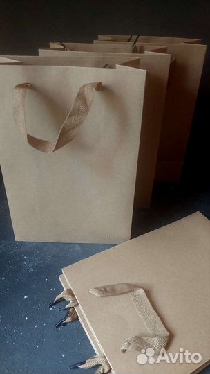 Пакеты бумажные крафт
