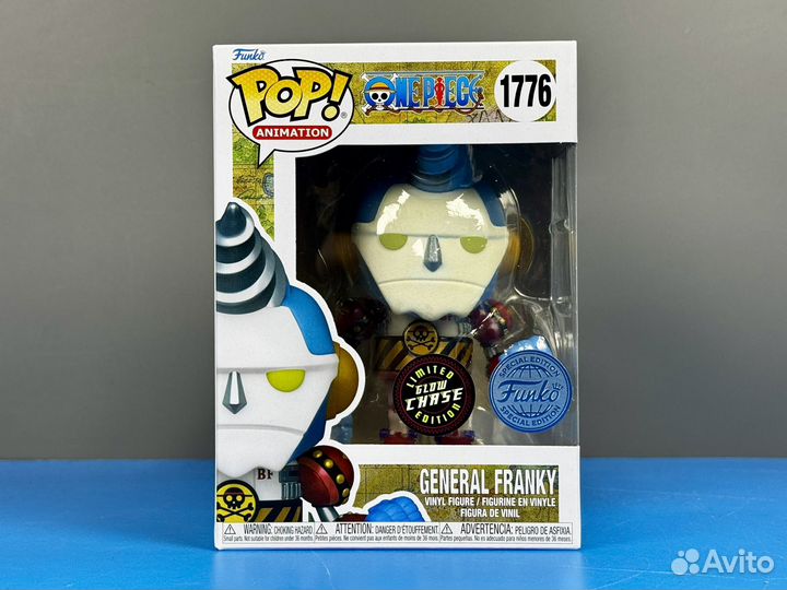 Funko Pop 1776 General Franky One Piece GitD Chase