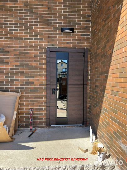 Тяжелая дверь входная с шумоизоляцией