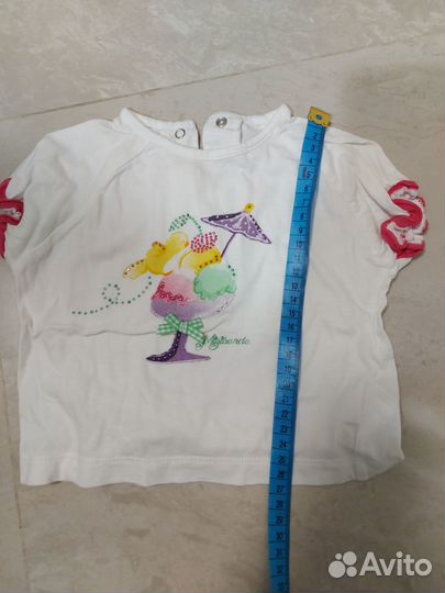 Футболки на мал. детей со стразами, 100%хлопок