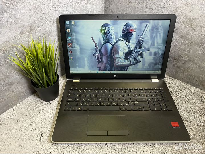 Мощный ноутбук HP 2 видеокарты/SSD/4 ядра