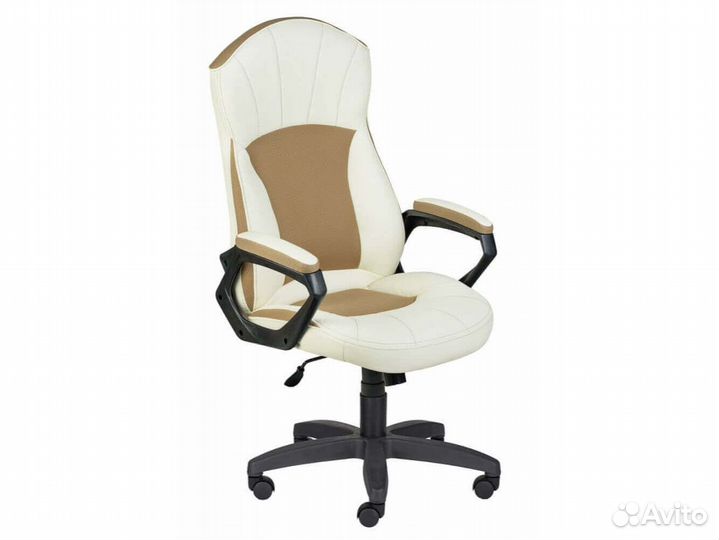 Офисное кресло бежевое