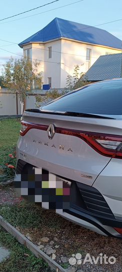 Лип спойлер на рено аркану