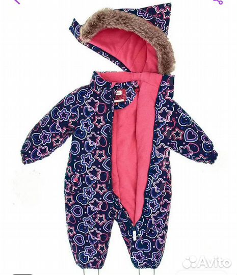 Зимний комбинезон для девочки