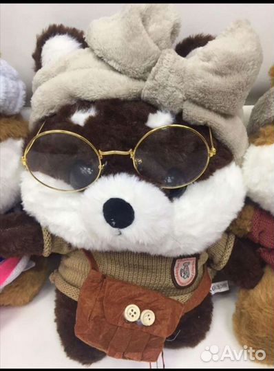 Мягкая игрушка Лалафанфан. Собачка Шибу Ину