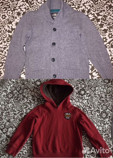 Н&М, Benetton для мальчика р.104-110