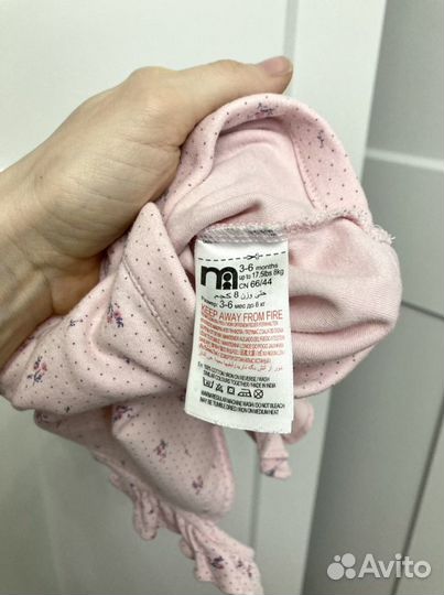 Боди Mothercare, baby GO 3-6 месяцев