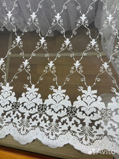 Тюль классический. Новый