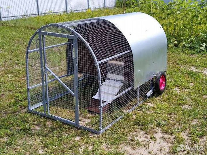 Мини курятник арочный