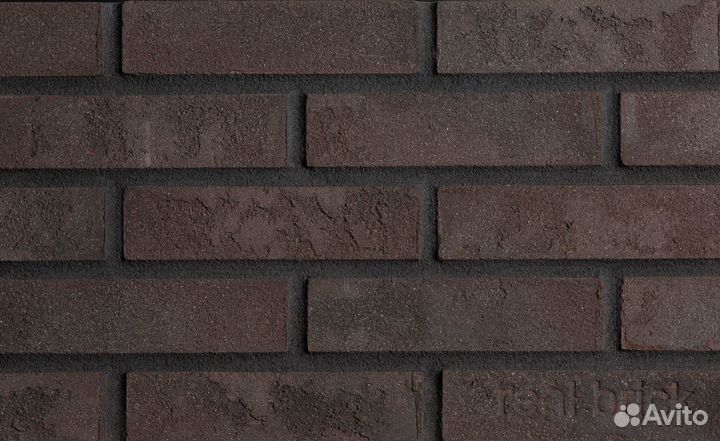 Фасадная плитка Real Brick Горький шоколад