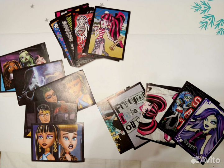 Коллекционные карточки Monster high