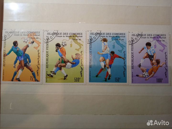 Почтовые марки Коморы