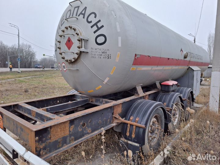 Полуприцеп газовоз Алексеевка Химмаш 96201Р, 2004