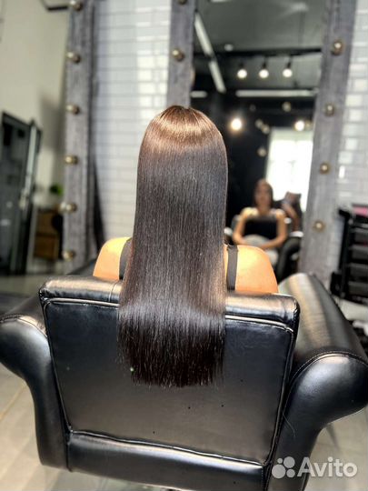 Кератиновое выпрямление ботокс волос нанопластика